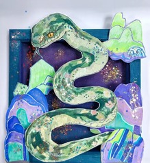 海峡理工学院成功举办元旦画蛇作...